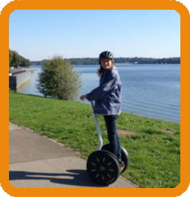 Segway rides in Namur